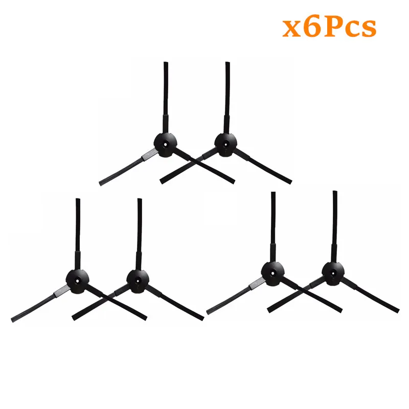 6 Buah Penyedot Debu Sikat Samping untuk GUTREND Pintar 300 Robot Penyedot Debu Bagian Sikat Pengganti
