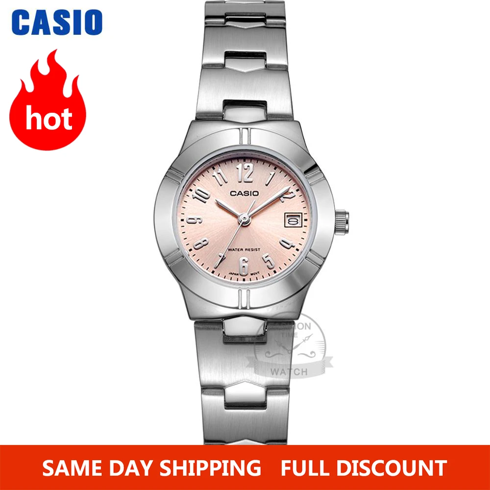 Casio watch 女性腕時計トップブランドの高級30メートル防水クォーツ時計女性レディースギフトクロックスポーツウォッチ relogio feminino reloj mujer montre homme bayan kol saati zegarek damski LTP-1241