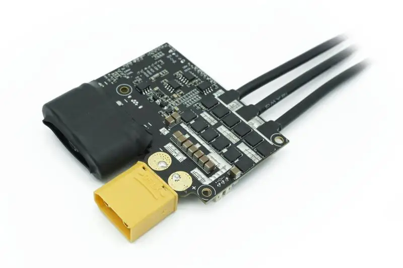 FSESC6.6-مفتاح زهرة نار مدمج VESC6 ، زعنفة ألومنيوم ، تعديل كهربائي مفتوح المصدر