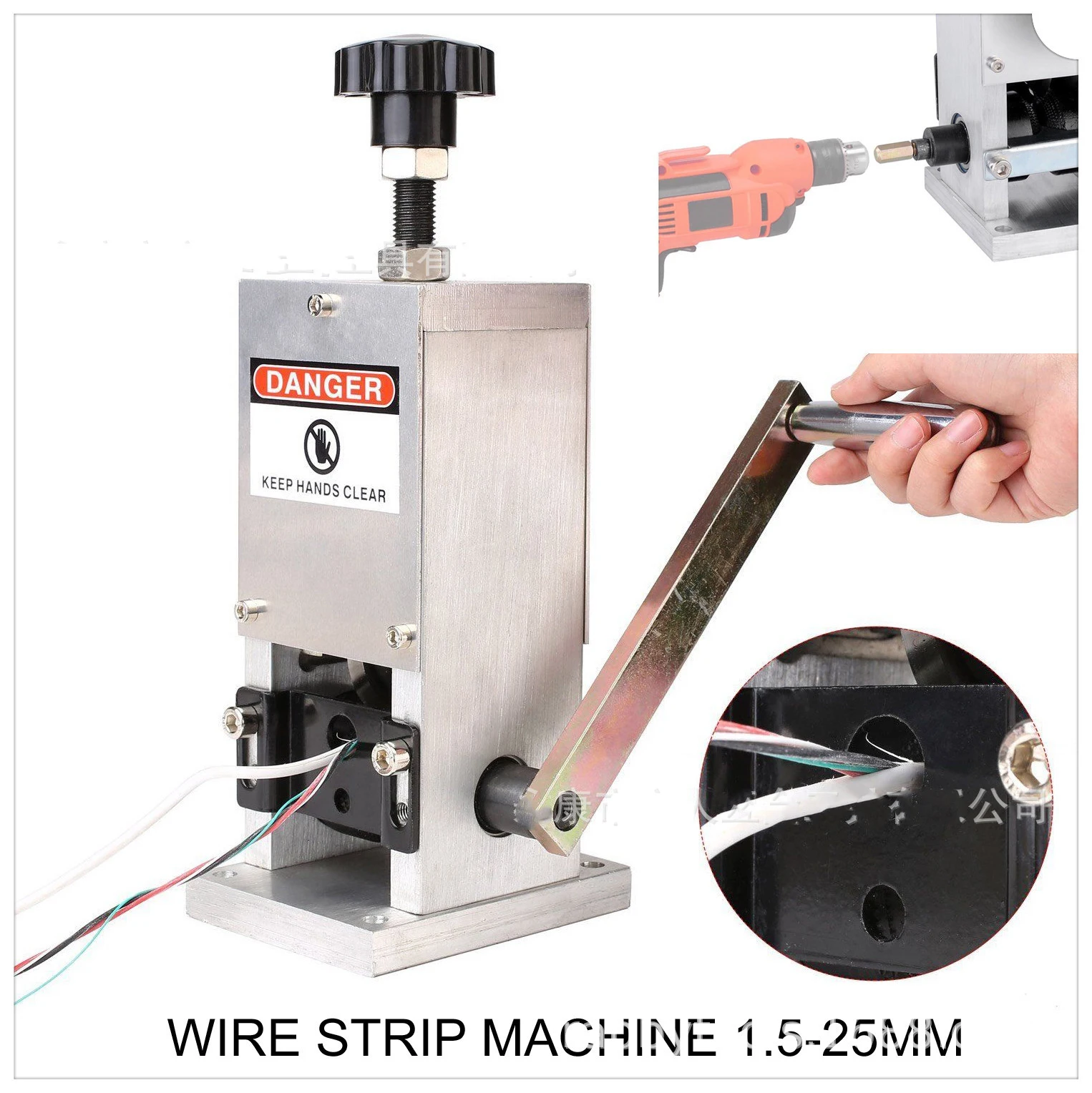 Copper wire stripping machine scrap recycling tool manual + electric cable stripper