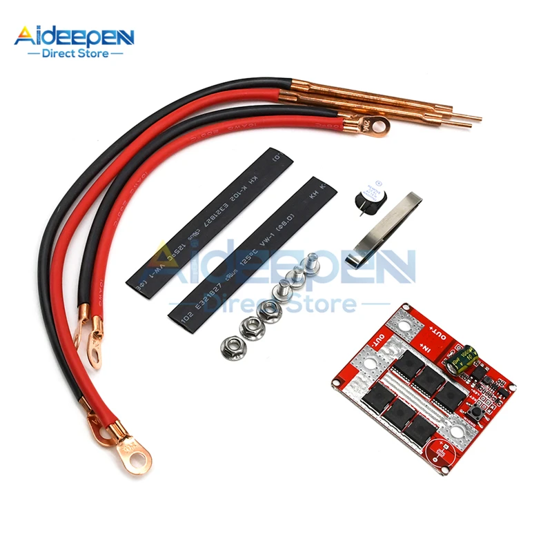 DIYแบบพกพาDC 6-18V Lithium Battery Spot Weldingเครื่องPCBเชื่อม6MOSเมนบอร์ดDiyอุปกรณ์เสริม (90-200A)