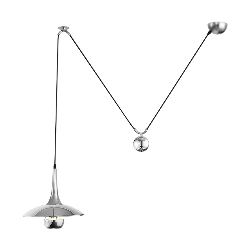 Lampe suspendue créative en forme d'ovni, luminaire décoratif d'intérieur, avec hauteur réglable, idéal pour un restaurant