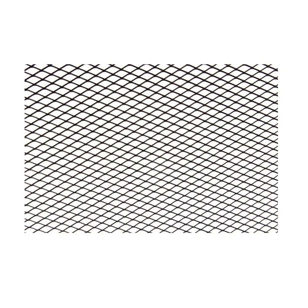 6*12MM Universal Aluminum Car Vehicle Black Body Grille Net Mesh Grill Section Car Supplies Accessories Products