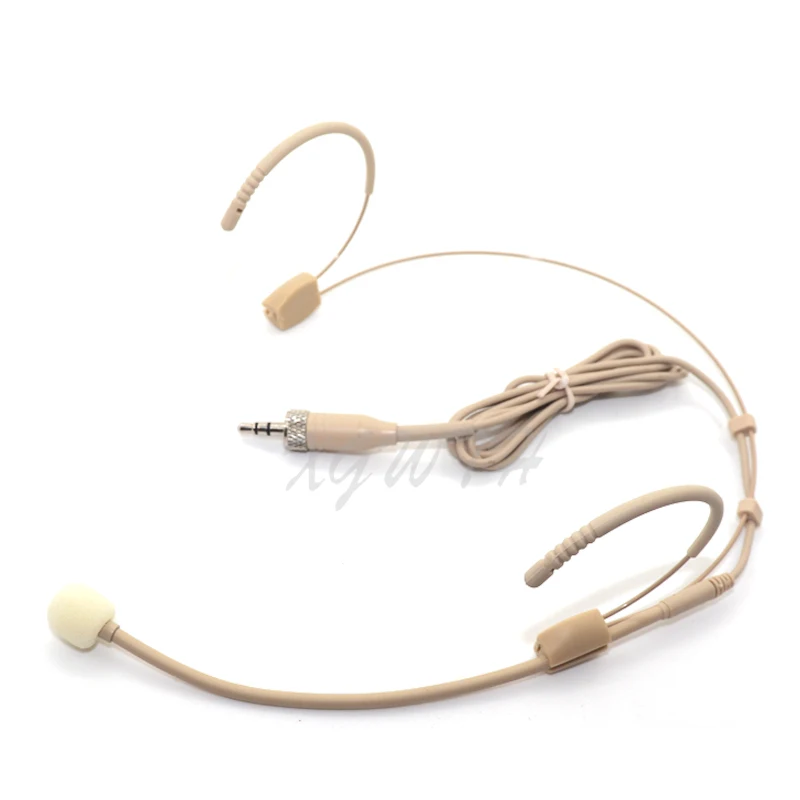 Head Wearing Headset Microphone Condenser Omnidirectional Mic for Sennheiser G1 G2 G3 G4 Wireless BodyPack Transmitter