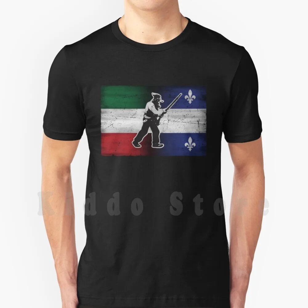 Quebec Patriot Flag Grunge Style Eroded Drapeau Patriote QuéBec With Henri Juli…