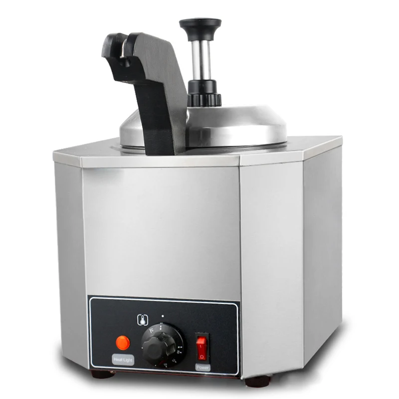 Mesin Pemanas Saus Wadah Suhu Konstan Mesin Pemanasan Selai Coklat FY-Q7-A Hangat Keju 415