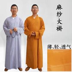 Buddhist Monk Robes Chinese Shaolin Monk Robes Men Traditional Buddhist Monk Clothing Uniform Shaolin Monk Clothing Summer