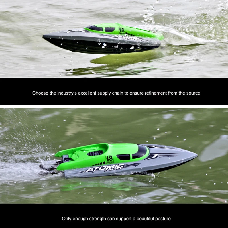 25km/h 2.4g RC Speed Boat Electric Toys for Adults Racing Small Remote Control Boats Speedboat Ship Boys Toys Children Kids Fast