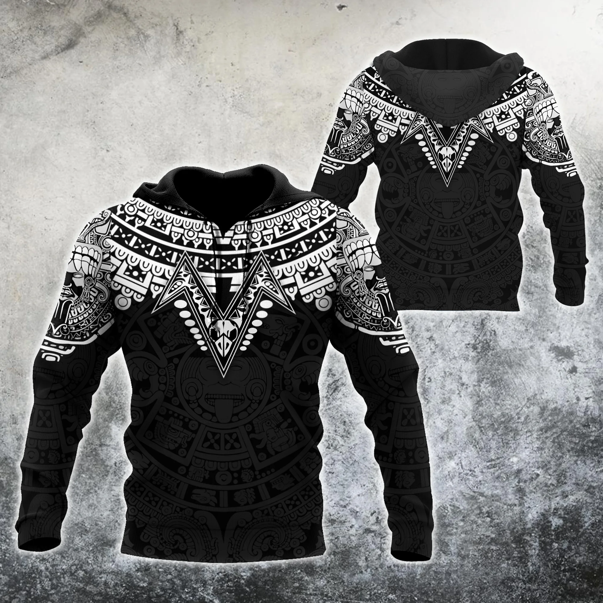 

Aztec Mexico 3D Printed Jacket Men/Women Harajuku Hoodie Unisex Casual Gothic Streetwear Sweatshirt Pullover Sudaderas AZ322