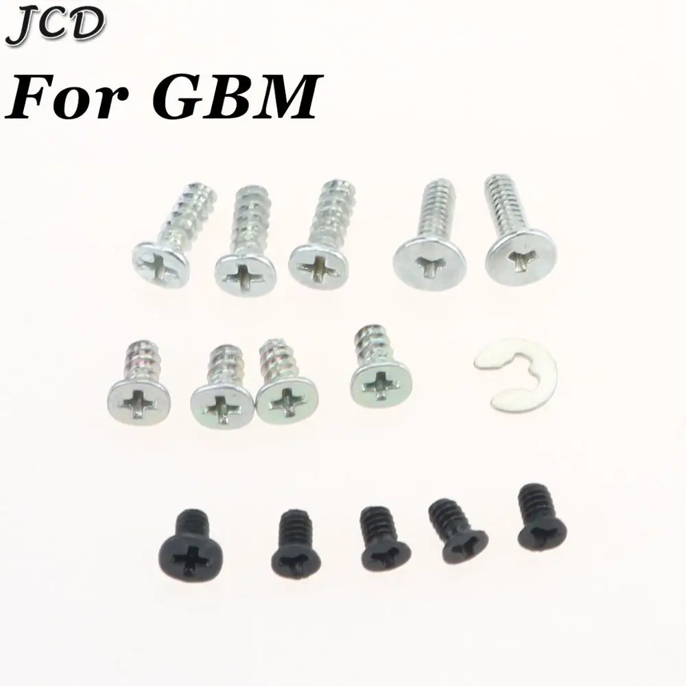 

JCD 1Set Full Set Screw Sets Replacement For GBM Philips Head Screws Set for GameBoy MICRO Console Shell