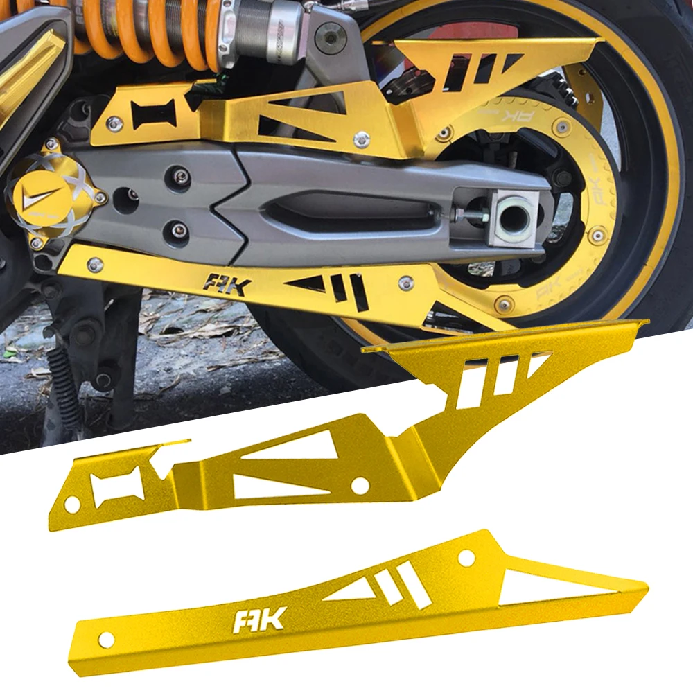 For KYMCO AK550 AK 550 2017 2018 2019 2020 Motorcycle Accessories  CNC Chain Guard Chain Belt Cover Guard Protector AK550 AK 550