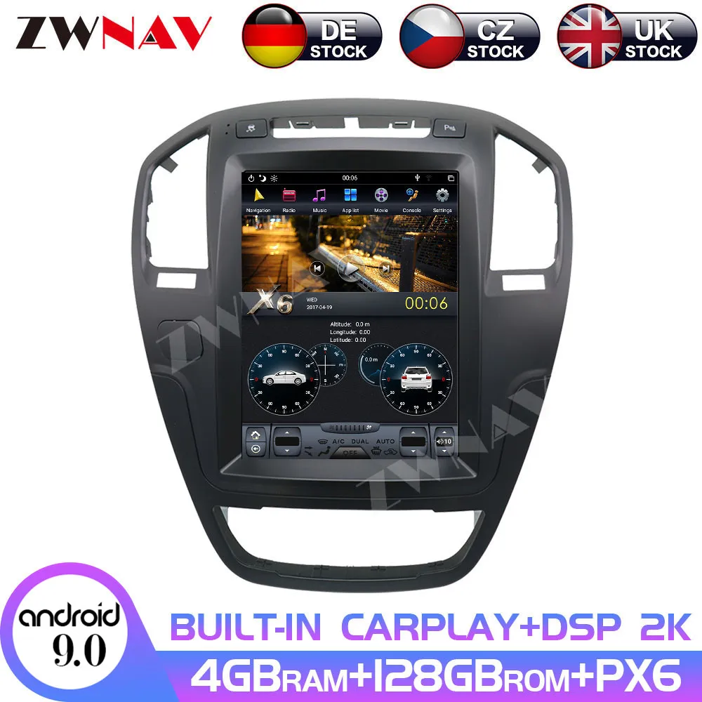 Android 9 8 Core Car DVD Player GPS Navigation For Opel Insignia Vauxhall Holden CD300 Head Unit Auto Radio Multimedia Player