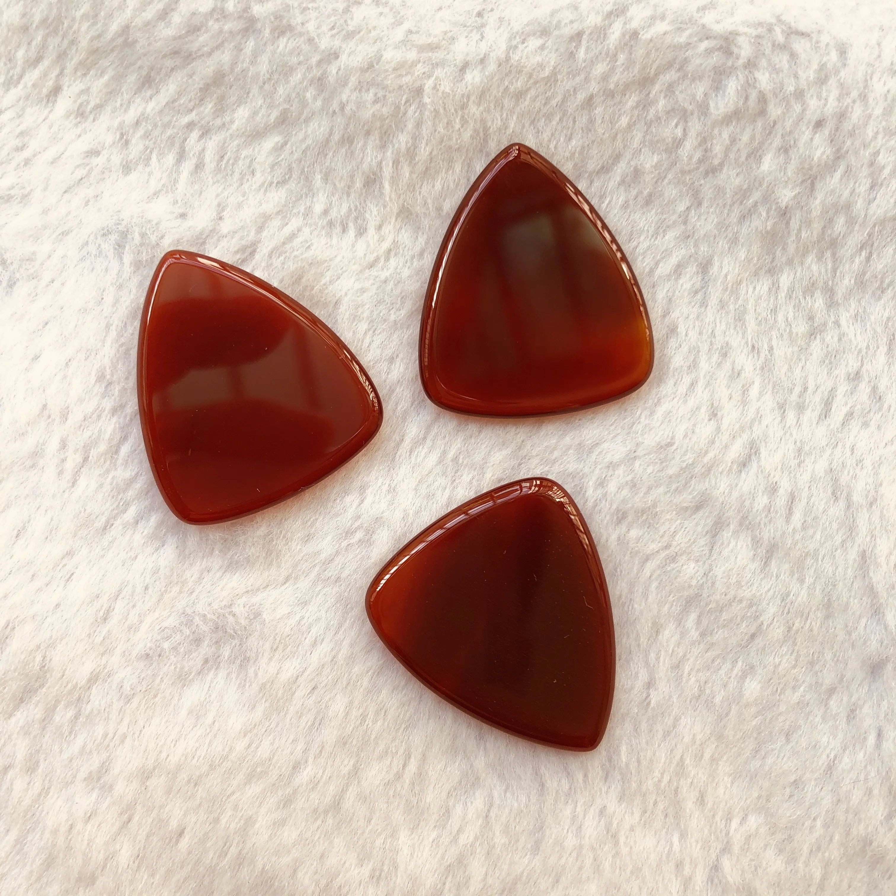 Wholesale 4pcs Mixed Agate Stone Guitar Pick,