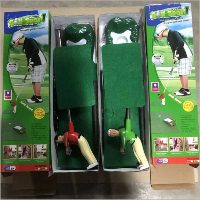 Mini juego de práctica profesional de Golf, pelota de Golf, juego deportivo, juguete para niños, palo de Golf, pelota de práctica, deportes, juegos de interior, entrenamiento de Golf