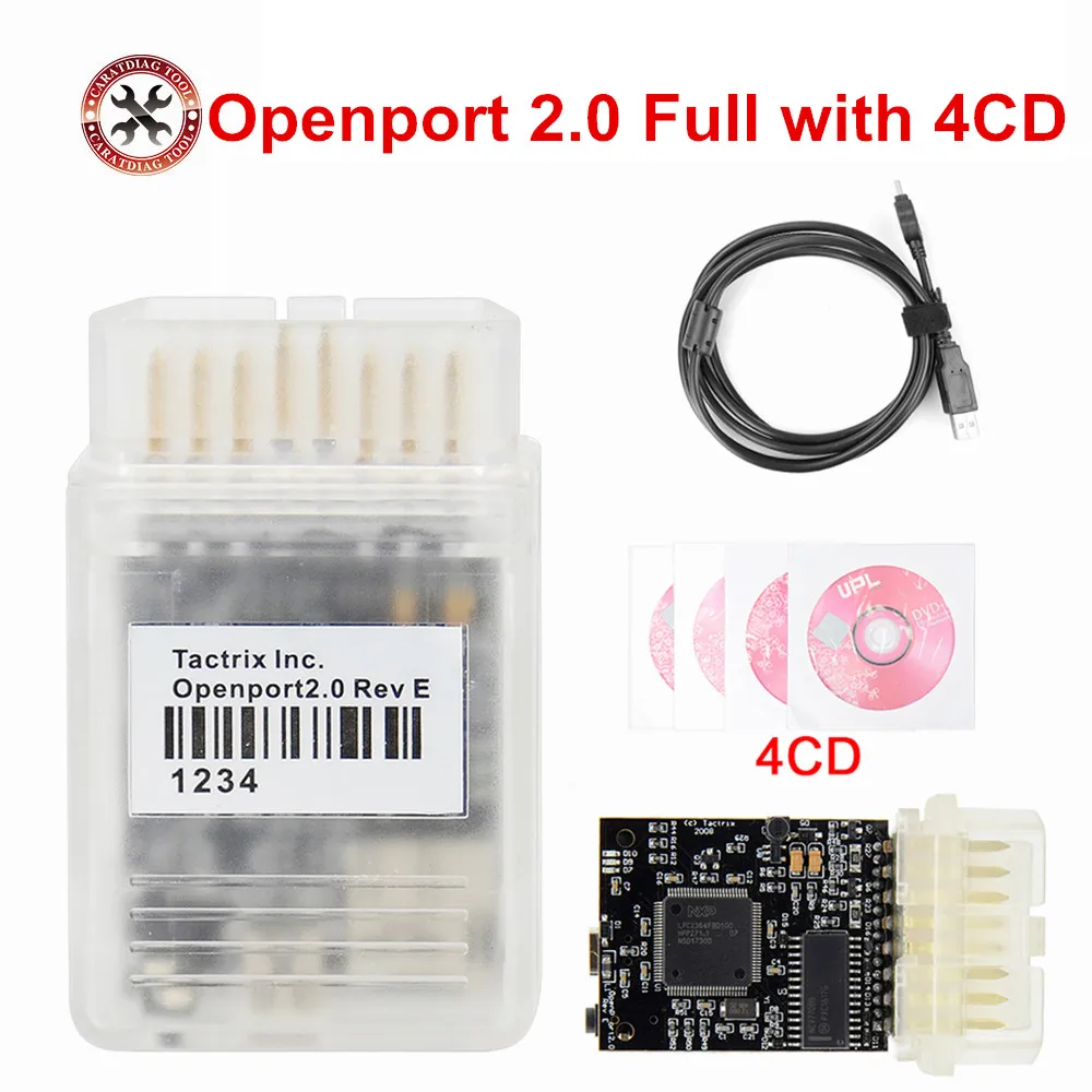 2024 New Arrival Openport 2.0 J2534 ECU Flash Chip Tuning Interface Taxtrix Adapter ECUFLASH With Full Software Best Price