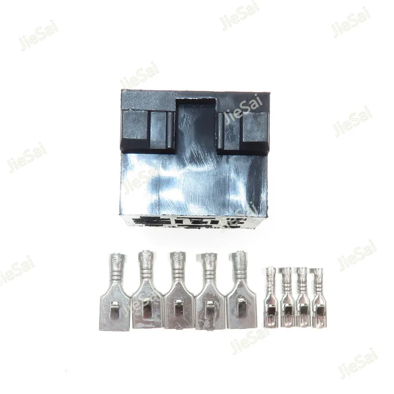 9 Pin Automotive Relais Connector Auto Zekering Socket Stekker Met Terminals