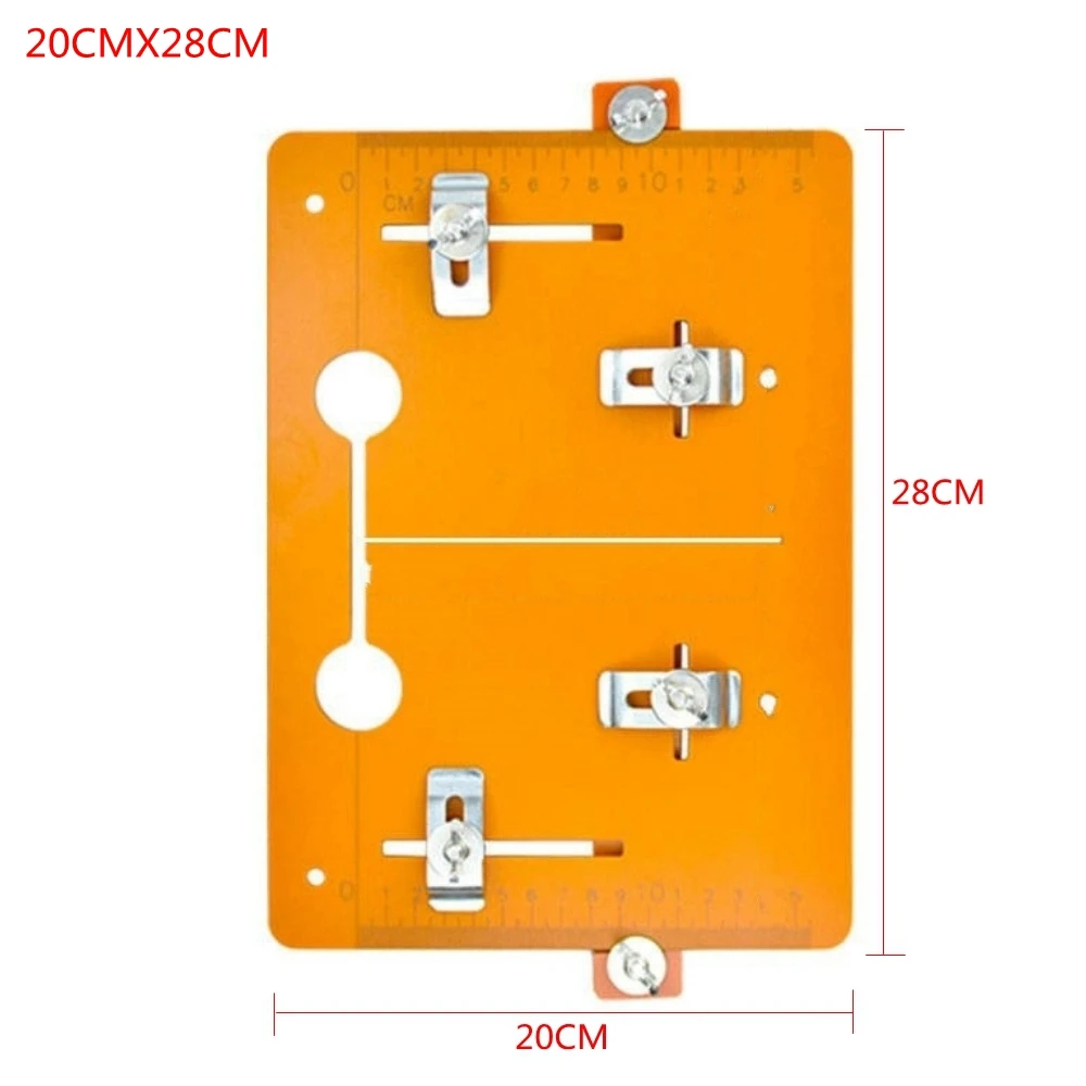 Circular Saw Guide Rail Bottom Plate Adjustable Cutting Machine Guide Plate