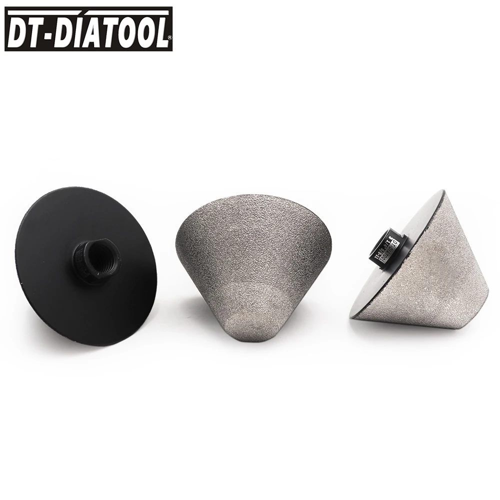 

DT-DIATOOL 3pcs/set 82mm Finger Bits For Enlarging Bevelling The Exist Holes Dia 5/8-11 Connection Beveling Chamfer Drilling