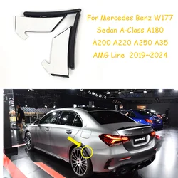 For Benz W177 Sedan A-Class A180 A200 A250 A35 2019+ Car Rear Bumper Cover Trim Fender Flare Extension Wheel Eyebrow Lip