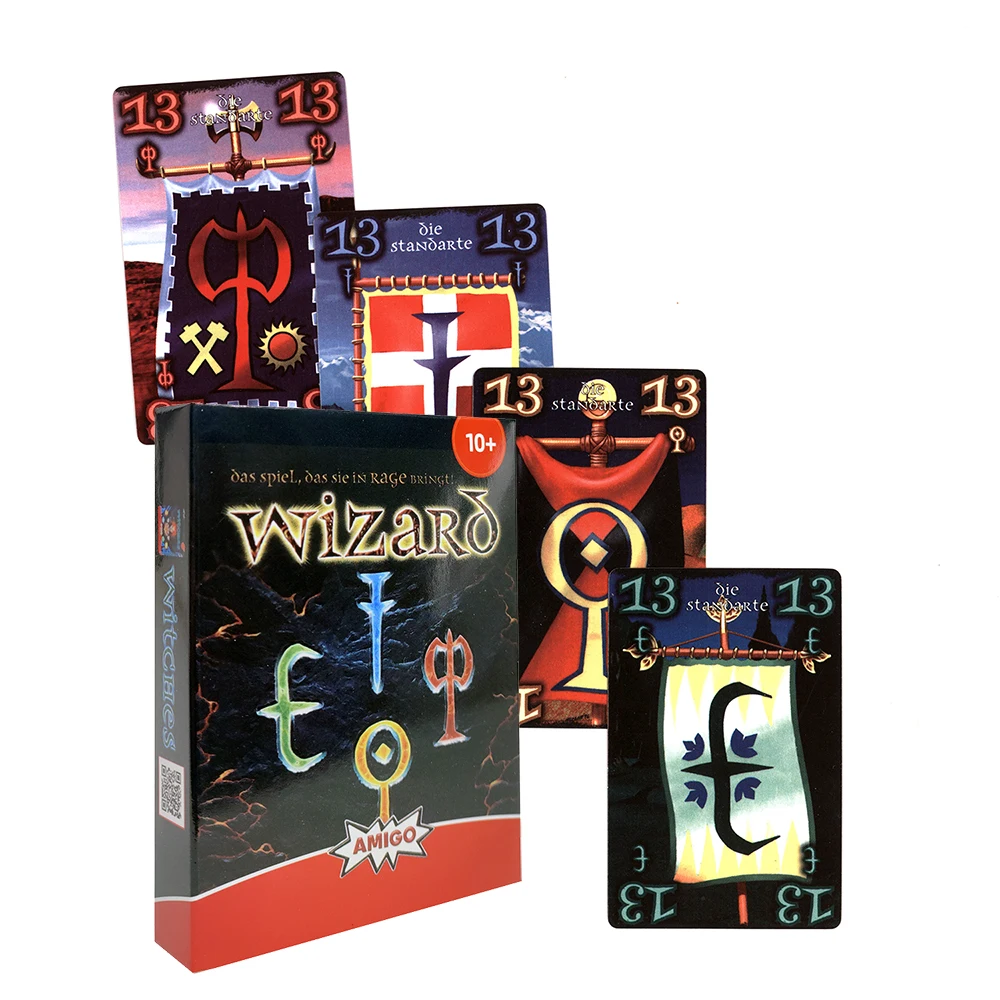 Amigo Spiele - Juego de Cartas Wizard, 3 hasta 6 Jugadores (6900) (versión en alemán)Juegos de cartas para adultos y familias