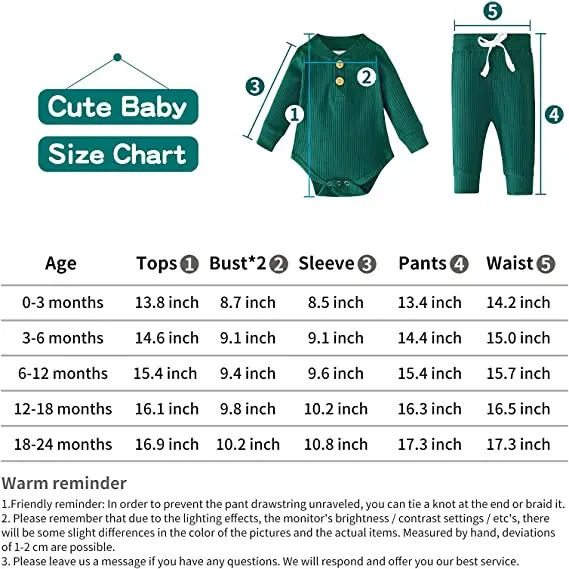 LZH Spring Newborn Baby Boy Girl Clothes Christmas Bodysuit Romper Tops + Pant 2pcs Sets Long Sleeve Suit Infant Clothing Outfit