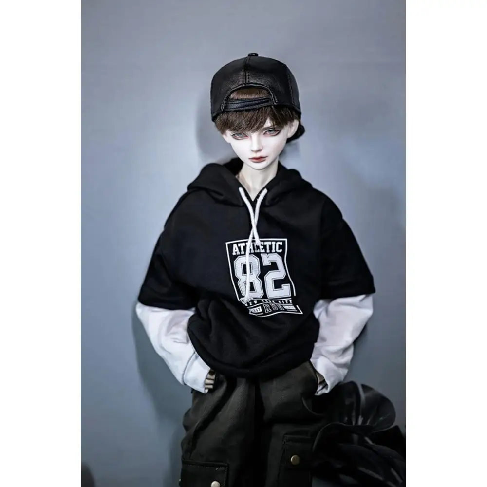 

[wamami] Black/Green Splicg Sleeve Hoodie 1/4MSD 1/3 SD DZ AOD SD17 BJD Dolls Dollfie