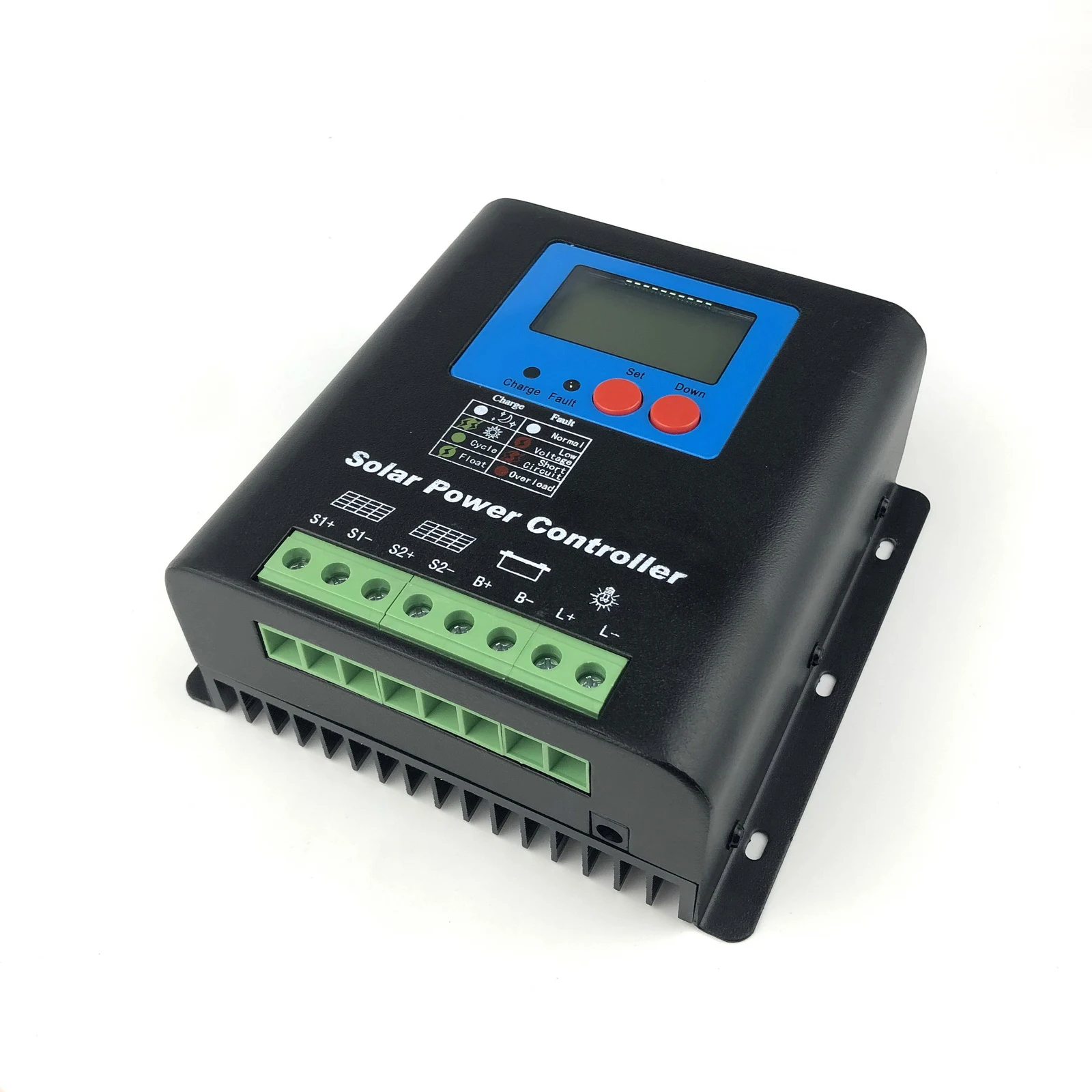 40a 50a 96v mppt controlador de carga solar, uso doméstico 96v bateria regulador 50a para 4800w pv painéis solares módulos, led & display lcd