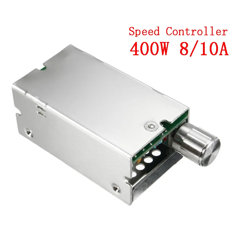 400W Speed Controller Adjustable PWM Motor Speed Controller DC 12V/24V/36V/60V 8A PWM Control Switch Voltage Regulator Module