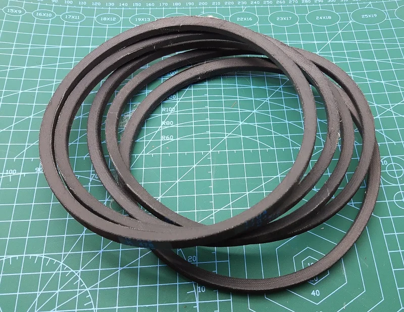 2Pcs K478 Rubber V-belt Triangle belt Driving belt  for Industrial Agricultural Equipment