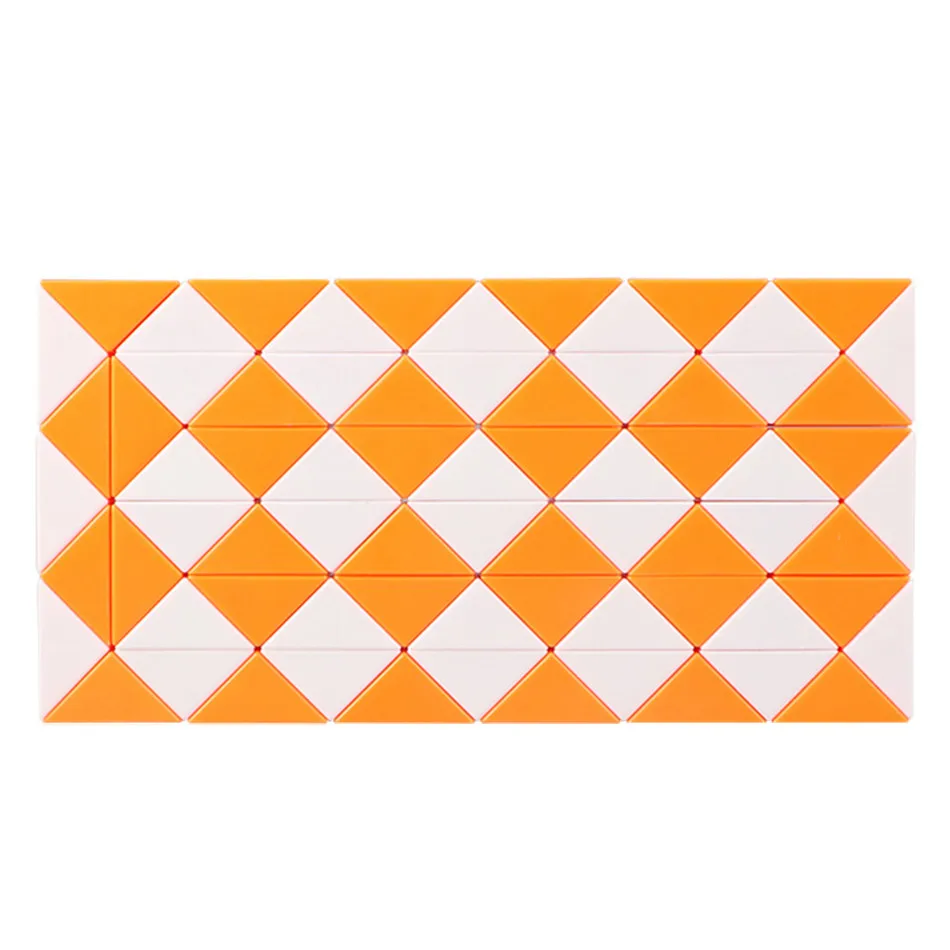 Qiyi Magic Snake Ruler Magic Puzzle 72 Speed Antistress Cube Twist Snake Folding Educational Toy for kids Magic Cube