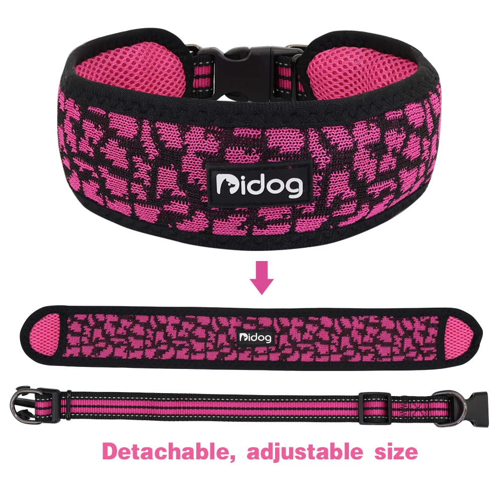 Breathable Nylon Mesh Dog Collar Harness Walking Training Pet Puppy Dog Leash For Small Medium Large Dogs Pitbull Pet Products