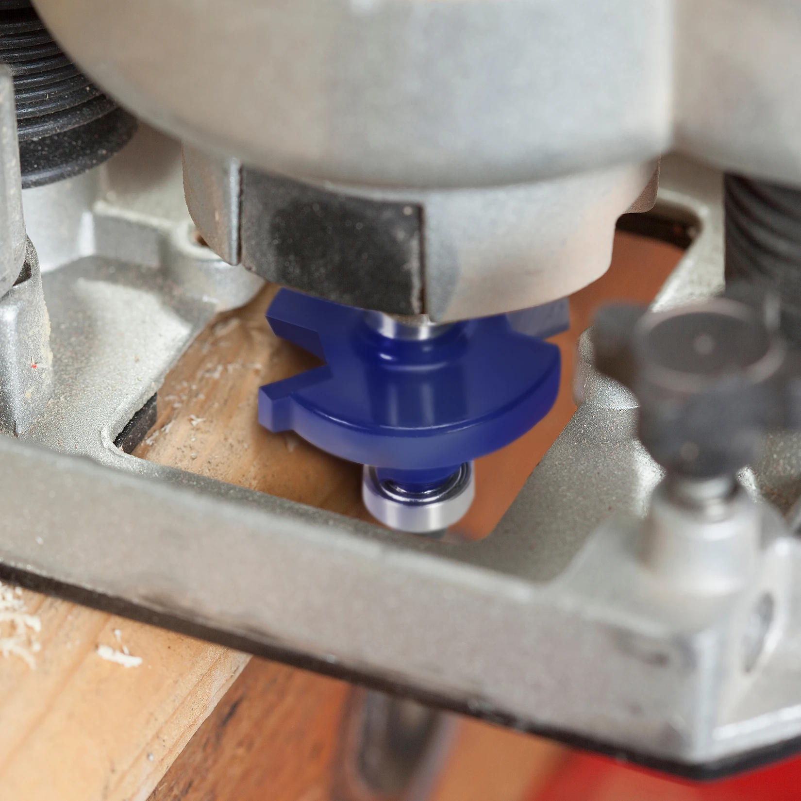 WORKPRO 15 Bộ Router Bit Bộ 8Mm Cắt Tỉa Thẳng Xay Cắt Cho Chế Biến Gỗ