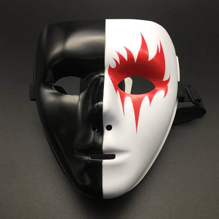 

1pc HALLOWEEN Hip-Hop GHOST DANCE Jabbawockeez Face Mask Halloween Party Mask Dancers Dance Together Performances Hotsale