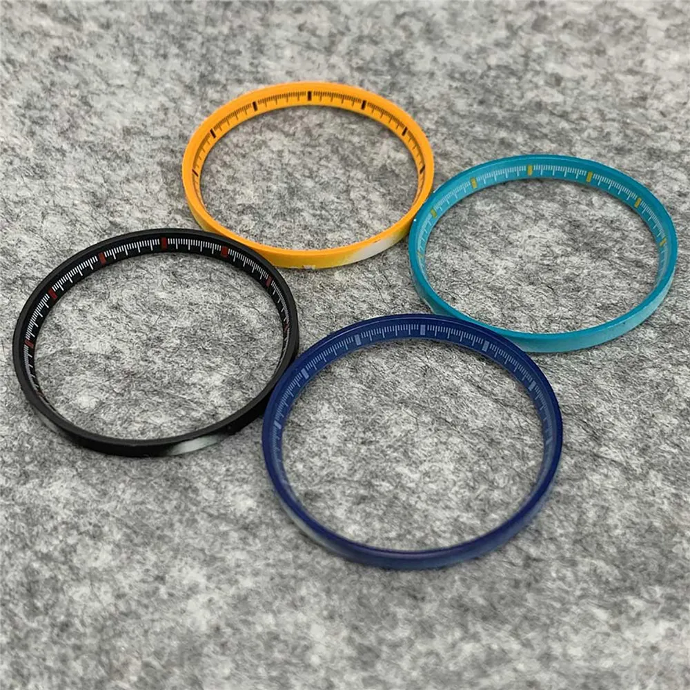 SKX Plastic Chapter Ring Outer Diameter 31.5mm Inner Diameter 28mm Inner Shadow Circle Refit Scale Ring Watch Accessories