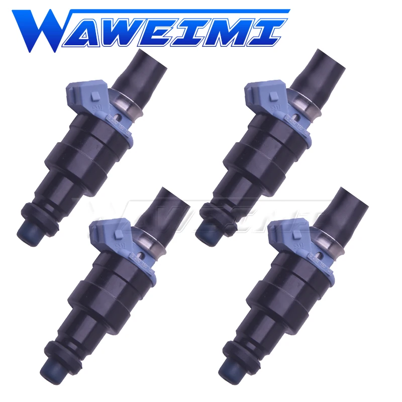 WAWEIMI 4 Pieces Fuel Injector OE 0280150708 For FIAT UNO 146A/E 1.3 Turbo i.e. Hatchback 1985-1991