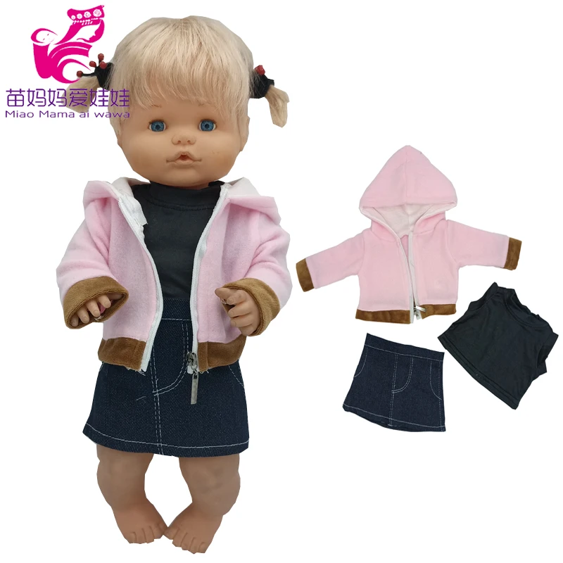 for 38cm Nenuco Doll Boy Jackets 40cm Reborn Baby Doll Clothes Coat Children Gift