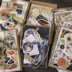 31 Pcs Vintage Scrapbook Stickers Antique Stickers Parchment Old Retro Scrapbooking Paper For Art Journaling Diy Crafts Planners