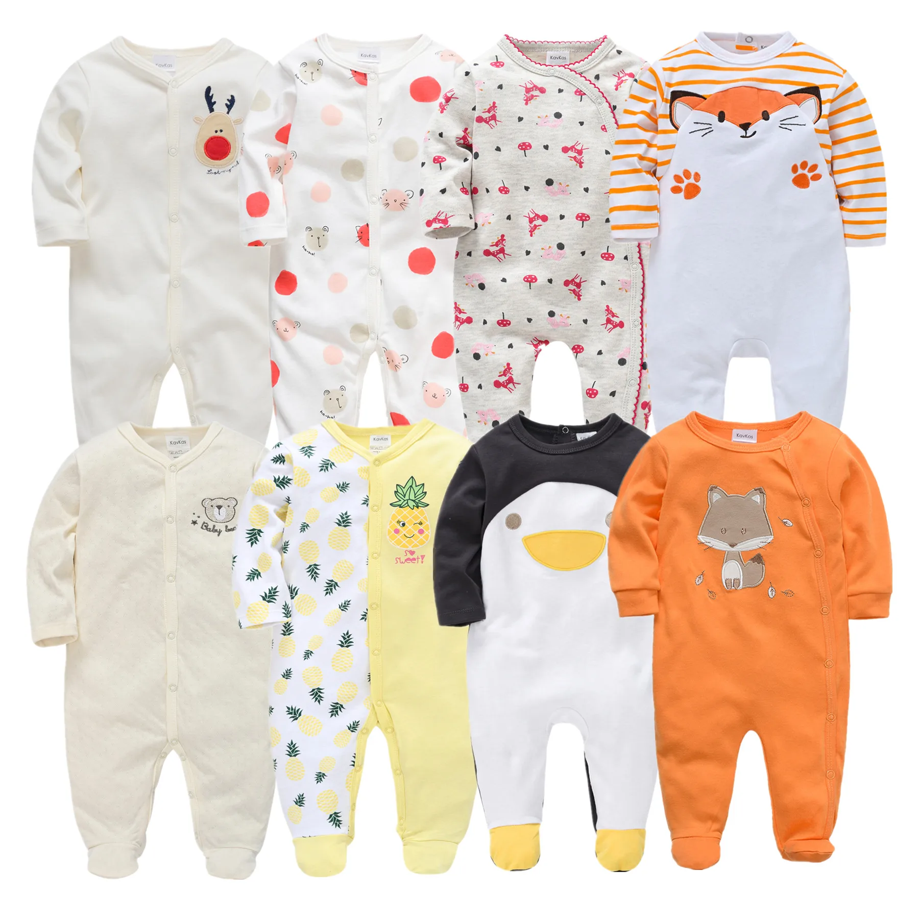 

Bebe Fille Newborn Girls Boy Rompers Roupas Bebe De Cartoon 100%Cotton Infant Baby Body Suit Baby Pajama Kids Jumpsuit Onesies