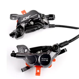 Hydraulic Bike Brake Shimano-Ideore XT M8120, 4 piston, Ice-Tech Pads, Bl-M8100, BR-M8120, 800, 900mm-1600mm 7 Main Sales Brake Shimano Deore - №8