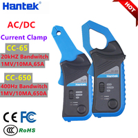 Hantek CC-65 CC-650 CC-800 Current Clamp Oscilloscope Probe for 6022BE 1008C AC/DC Токоизмерительный зонд with BNC Plug 1A-800A