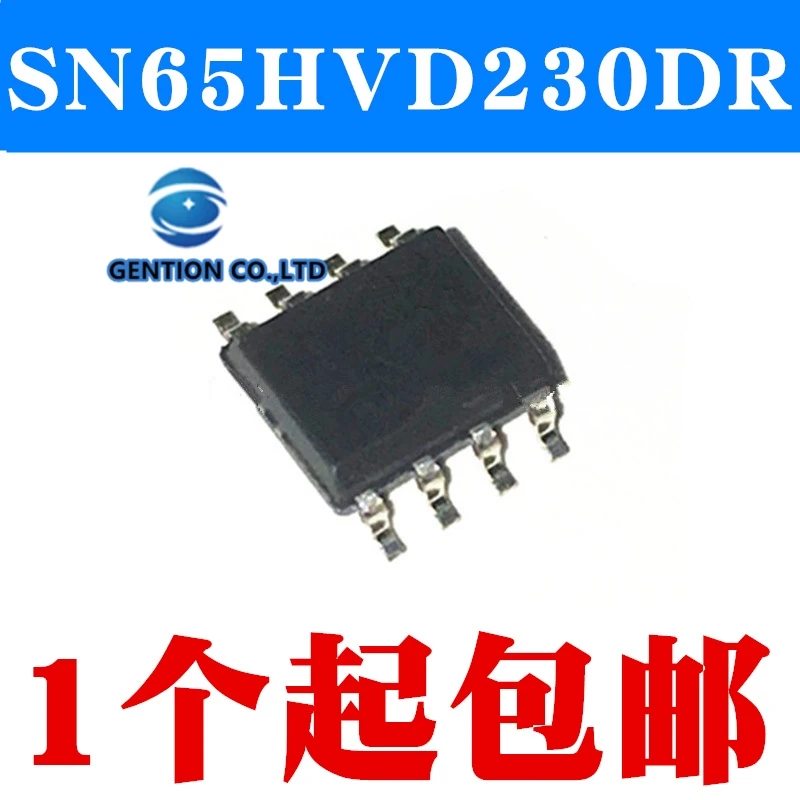 

10PCS SN65HVD230DR in stock 100% new and original