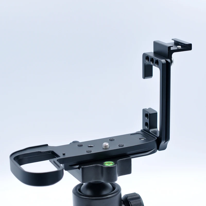 ホットシュー-キヤノンeosr5,r6,マークiiカメラ,クイックリリースプレート用の垂直ハンドグリップホルダー