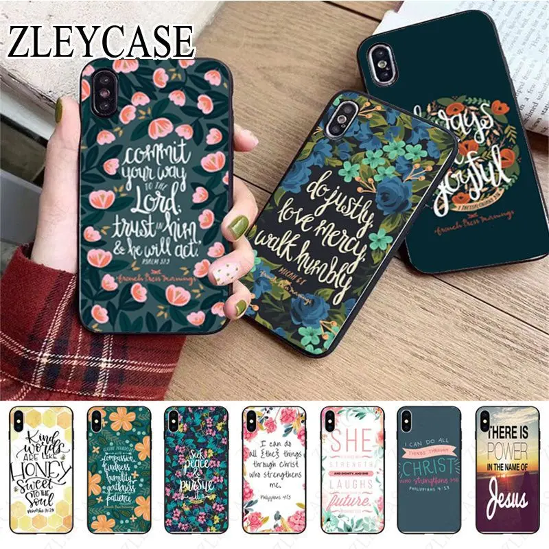 Quotes french press mornings bible verses Phone Case For iphone 15pro 11pro 13pro 14pro 12pro xs max 7 XR 15plus 13mini SE cover