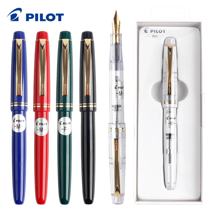 

1pcs Japanese PILOT Fountain Pen 78G Upgraded Version FP-78G 22k Gold-plated Nib, Writing Smoothly for Students