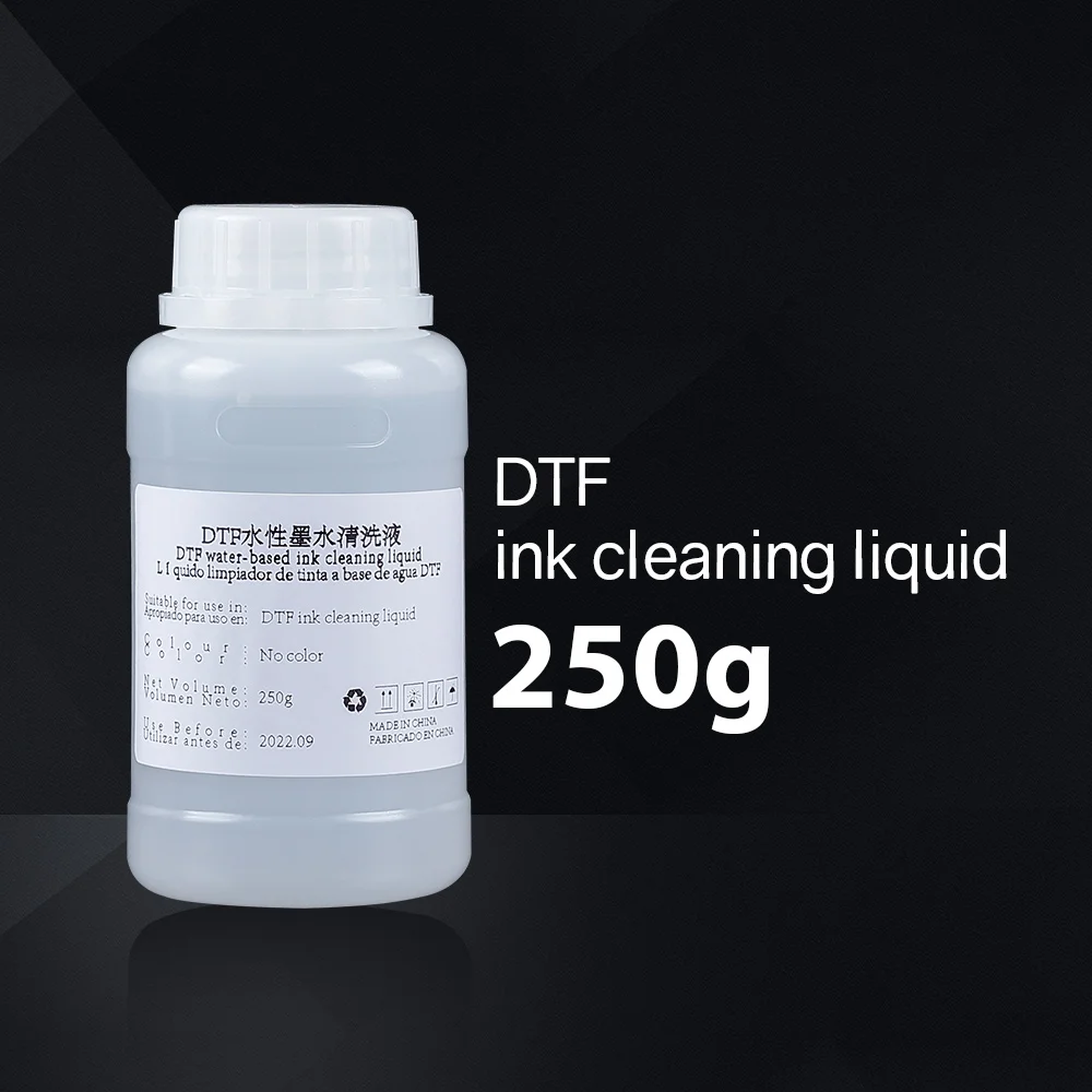 500g DTF printer head cleaning liquid Suitable for Epson DTF print head nozzle clogging solution Water-based ink cleaning liquid