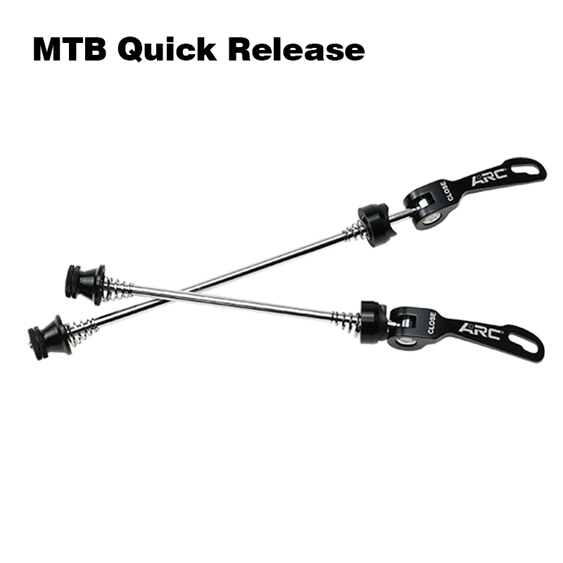 ARC QR Achsen-Schnellspanner für MTB und Rennrad, Ultraleichte Aluminium-Legierung, für 100/135mm Fahrradnaben, Hohlachsen-Set – Detail 6