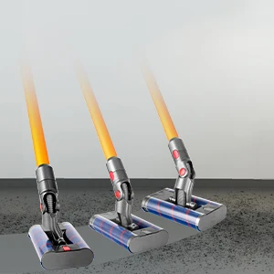 Für Dyson V7 V8 V10 V11 V15 Staubsauger Teile Drehbare Doppel Weiche Roller Bürstenkopf Led Licht Für Hartböden – Detail 4