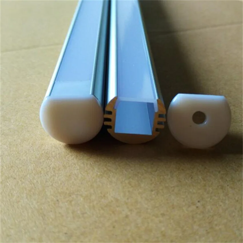 

2m/pcs round led profile aluminum led channel high quality for 12mm led strip light