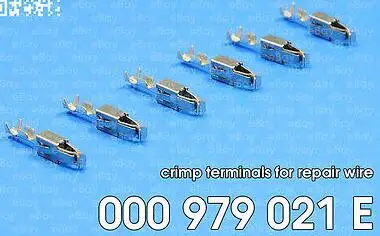 Crimp Terminals (Pins) For Auto Tyco Connector Replacement of 000 979 021 E