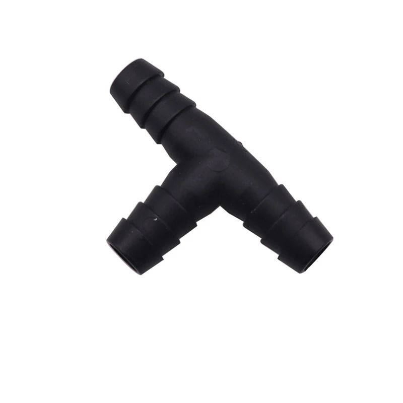 10 Pcs Tee Tube Length 55mm 12/8mm Diameter Poultry Livestock Drinking Water Installation Garden Water Connectors Watering Hose